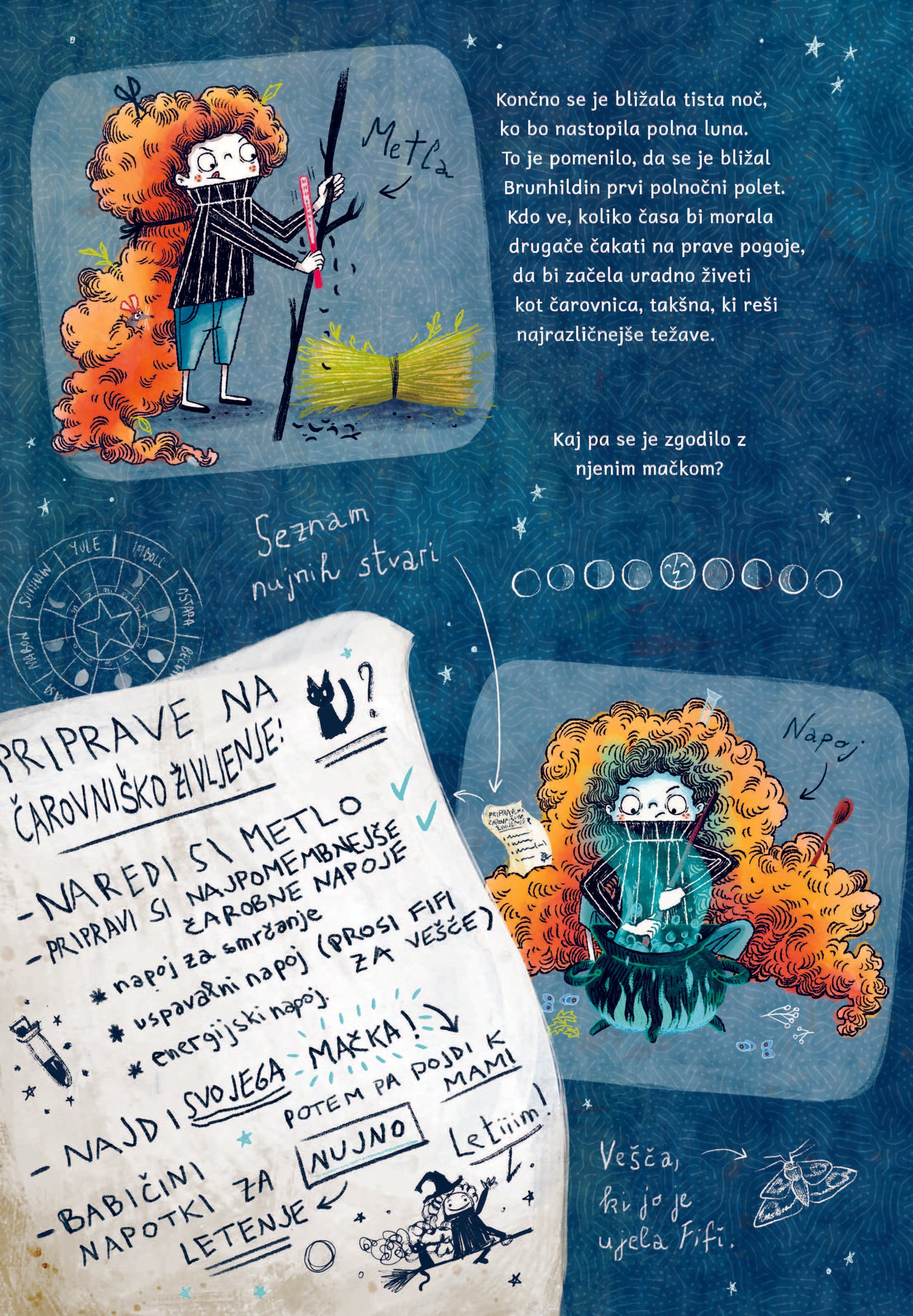 COFEK IN BRUNHILDA: Ščepec čarovnije